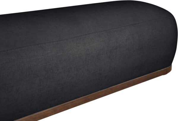 Calum Chenille Fabric Upholstered Bench