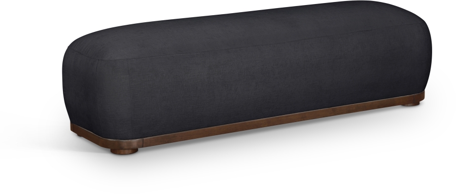 Calum Chenille Fabric Upholstered Bench