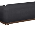 Calum Chenille Fabric Upholstered Bench