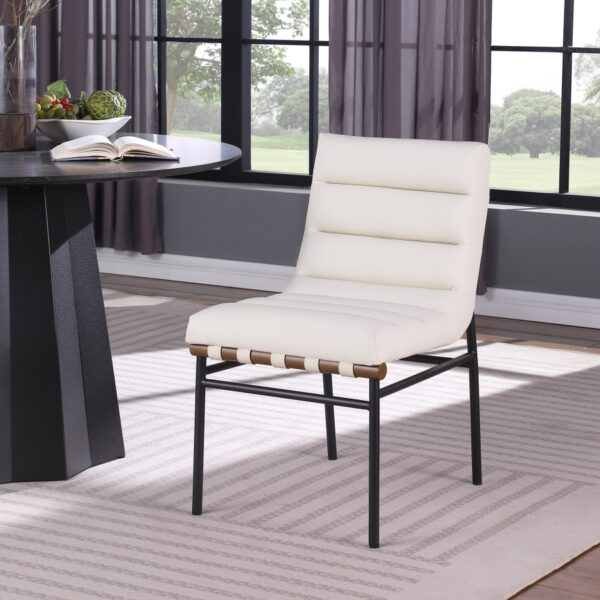 Burke Vegan Leather Upholstered Dining Chair