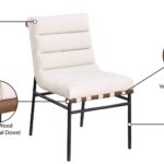 Burke Vegan Leather Upholstered Dining Chair