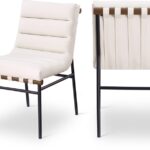 Burke Vegan Leather Upholstered Dining Chair