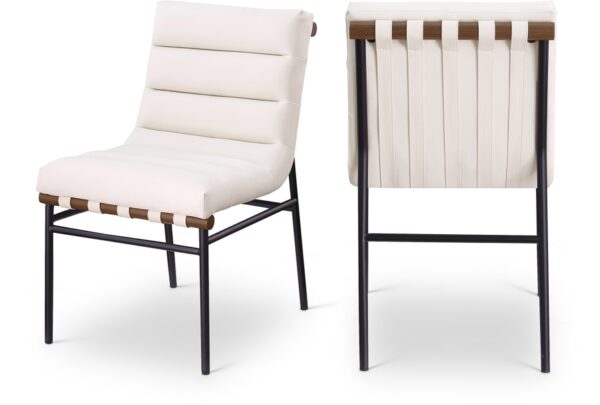 Burke Vegan Leather Upholstered Dining Chair