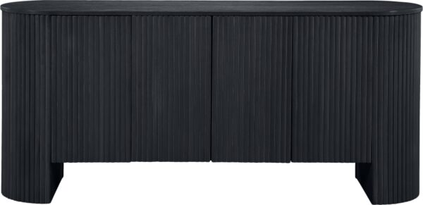 Belinda Beech Wood And Oak Veneer Sideboard / Buffet