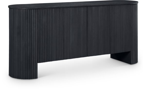 Belinda Beech Wood And Oak Veneer Sideboard / Buffet
