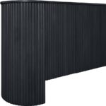 Belinda Beech Wood And Oak Veneer Sideboard / Buffet