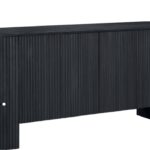 Belinda Beech Wood And Oak Veneer Sideboard / Buffet