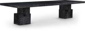 Anzio 96" - 144" Oak Veneer Extendable Dining Table