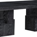 Anzio 96" - 144" Oak Veneer Extendable Dining Table