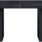 Belinda 54" Beech Wood And Oak Veneer Modular Dining Table