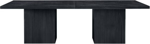 Belinda 54" Beech Wood And Oak Veneer Modular Dining Table