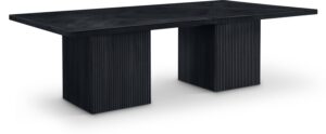 Belinda 54" Beech Wood And Oak Veneer Modular Dining Table