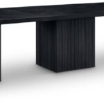 Belinda 54" Beech Wood And Oak Veneer Modular Dining Table