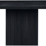 Belinda 54" Beech Wood And Oak Veneer Modular Dining Table