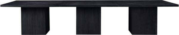 Belinda 54" Beech Wood And Oak Veneer Modular Dining Table
