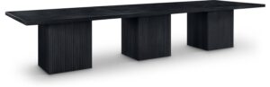 Belinda 54" Beech Wood And Oak Veneer Modular Dining Table