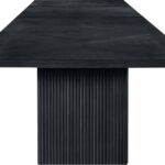 Belinda 54" Beech Wood And Oak Veneer Modular Dining Table