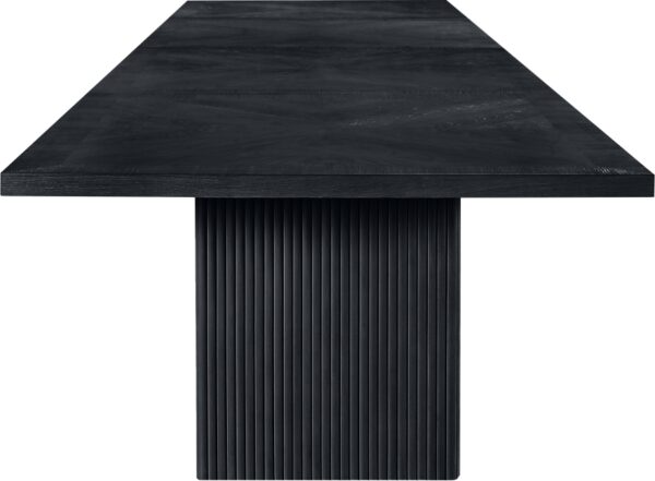 Belinda 54" Beech Wood And Oak Veneer Modular Dining Table