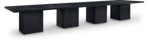 Belinda 54" Beech Wood And Oak Veneer Modular Dining Table