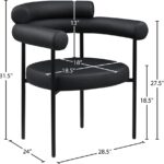 Blake Vegan Leather Upholstered Dining Chair