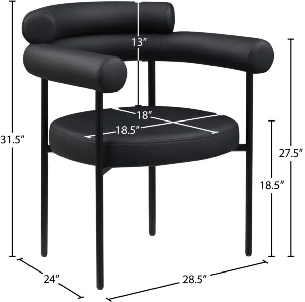 Blake Vegan Leather Upholstered Dining Chair