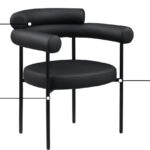 Blake Vegan Leather Upholstered Dining Chair