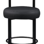 Bordeaux Vegan Leather Upholstered Counter Stool