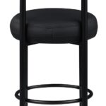 Bordeaux Vegan Leather Upholstered Counter Stool