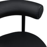 Bordeaux Vegan Leather Upholstered Counter Stool