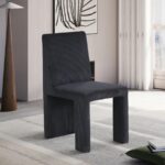 Benson Corduroy Fabric Upholstered Dining Chair
