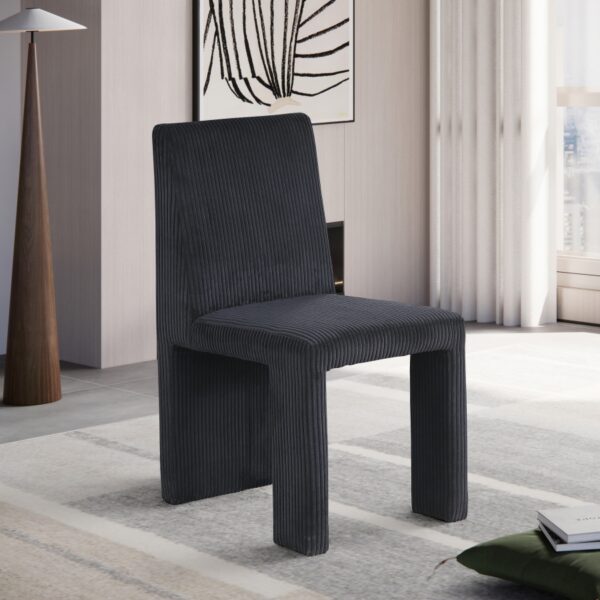 Benson Corduroy Fabric Upholstered Dining Chair