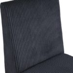 Benson Corduroy Fabric Upholstered Dining Chair