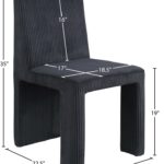 Benson Corduroy Fabric Upholstered Dining Chair
