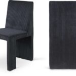 Benson Corduroy Fabric Upholstered Dining Chair