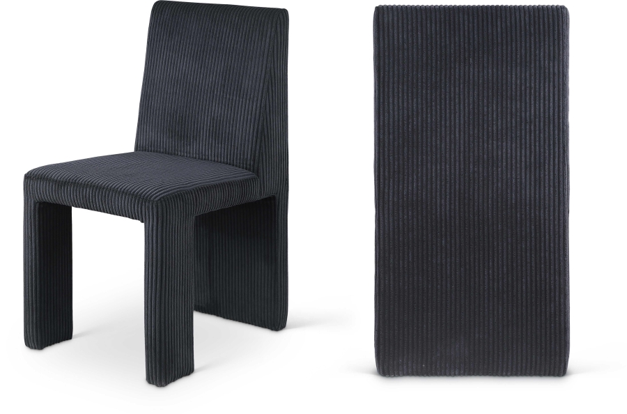 Benson Corduroy Fabric Upholstered Dining Chair