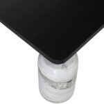 Ferrara Marble Base And Oak Wood Top Coffee Table
