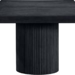 Belinda 96" - 144" Solid Wood And Oak Veneer Extendable Dining Table