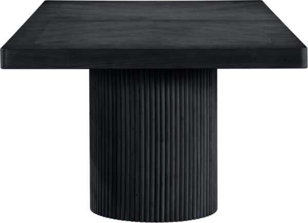 Belinda 96" - 144" Solid Wood And Oak Veneer Extendable Dining Table