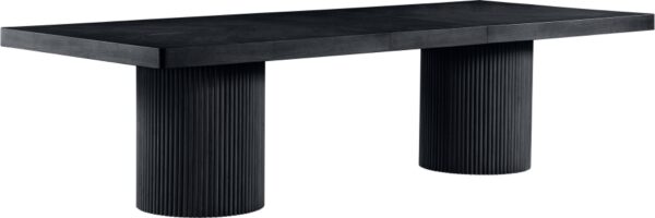 Belinda 96" - 144" Solid Wood And Oak Veneer Extendable Dining Table