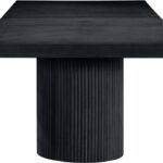 Belinda 96" - 144" Solid Wood And Oak Veneer Extendable Dining Table