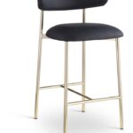 Lupita Vegan Leather Upholstered Counter Stool