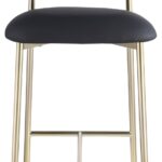 Lupita Vegan Leather Upholstered Counter Stool
