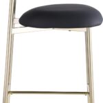 Lupita Vegan Leather Upholstered Counter Stool
