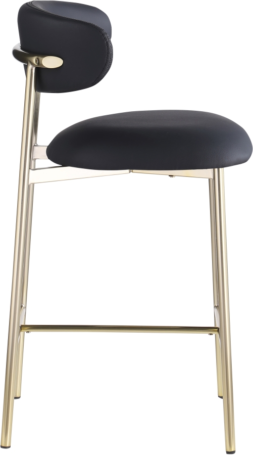 Lupita Vegan Leather Upholstered Counter Stool