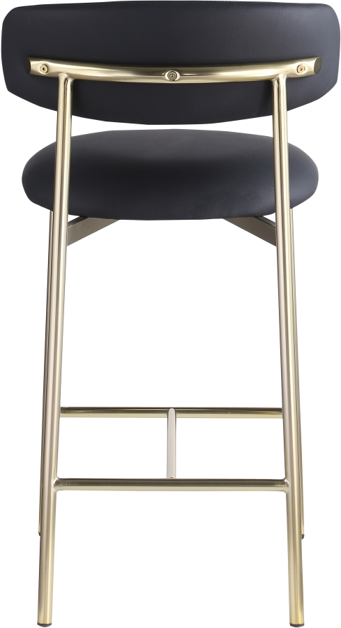 Lupita Vegan Leather Upholstered Counter Stool