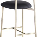 Lupita Vegan Leather Upholstered Counter Stool