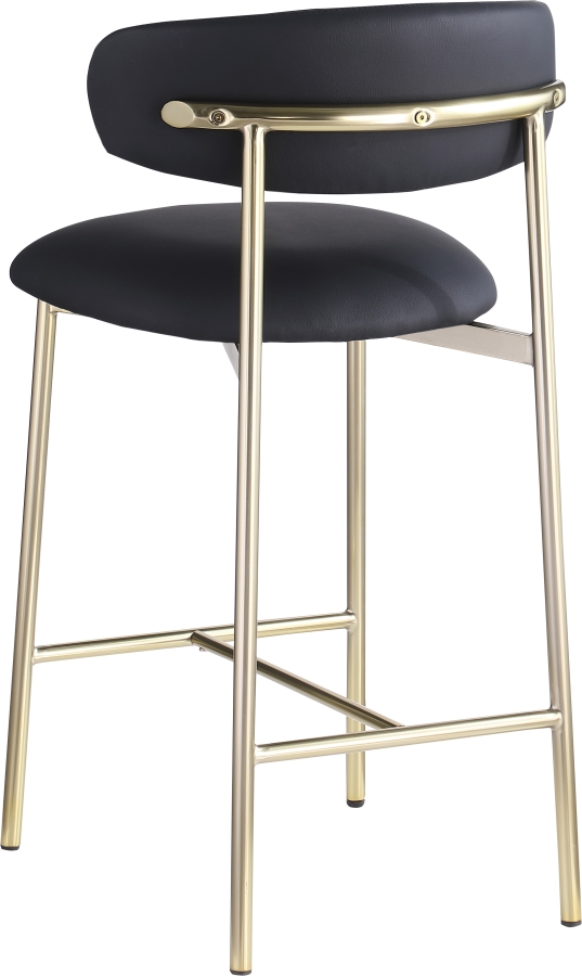 Lupita Vegan Leather Upholstered Counter Stool