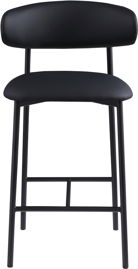 Lupita Vegan Leather Upholstered Counter Stool