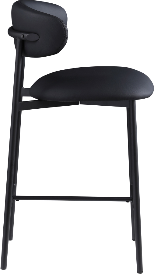 Lupita Vegan Leather Upholstered Counter Stool