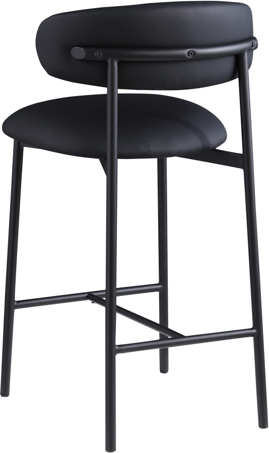 Lupita Vegan Leather Upholstered Counter Stool